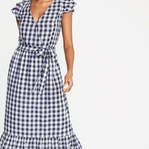 Gingham NWT Midi Dress